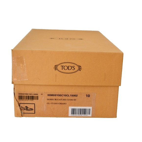 NIB  AUTHENTIC TOD\'S DERBY LACE UP LEATHER  SHOES main image 6